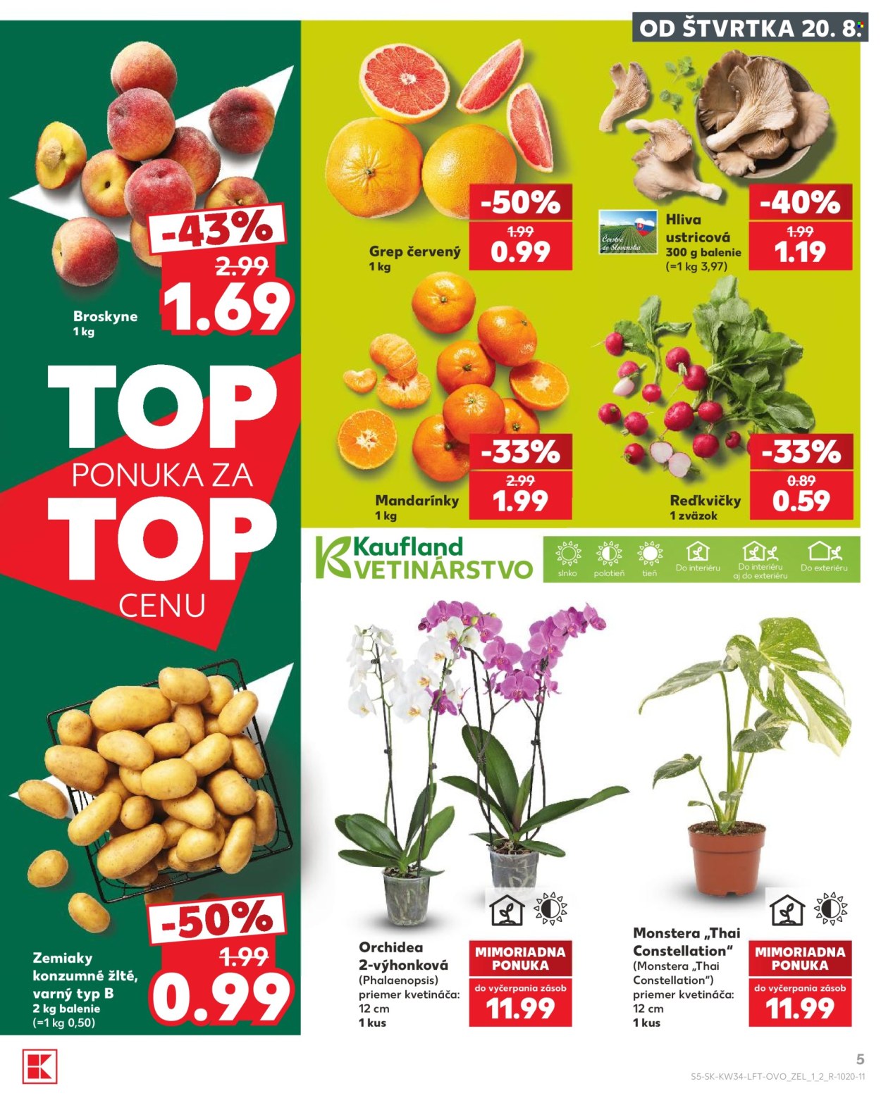 Leták Kaufland - 20.8.2026 - 26.8.2026. Strana 5