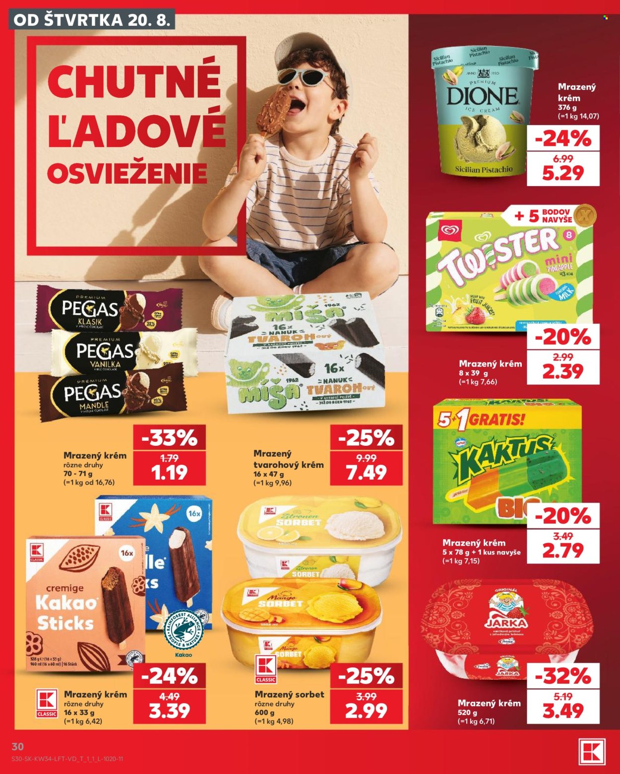 Leták Kaufland - 20.8.2026 - 26.8.2026. Strana 30