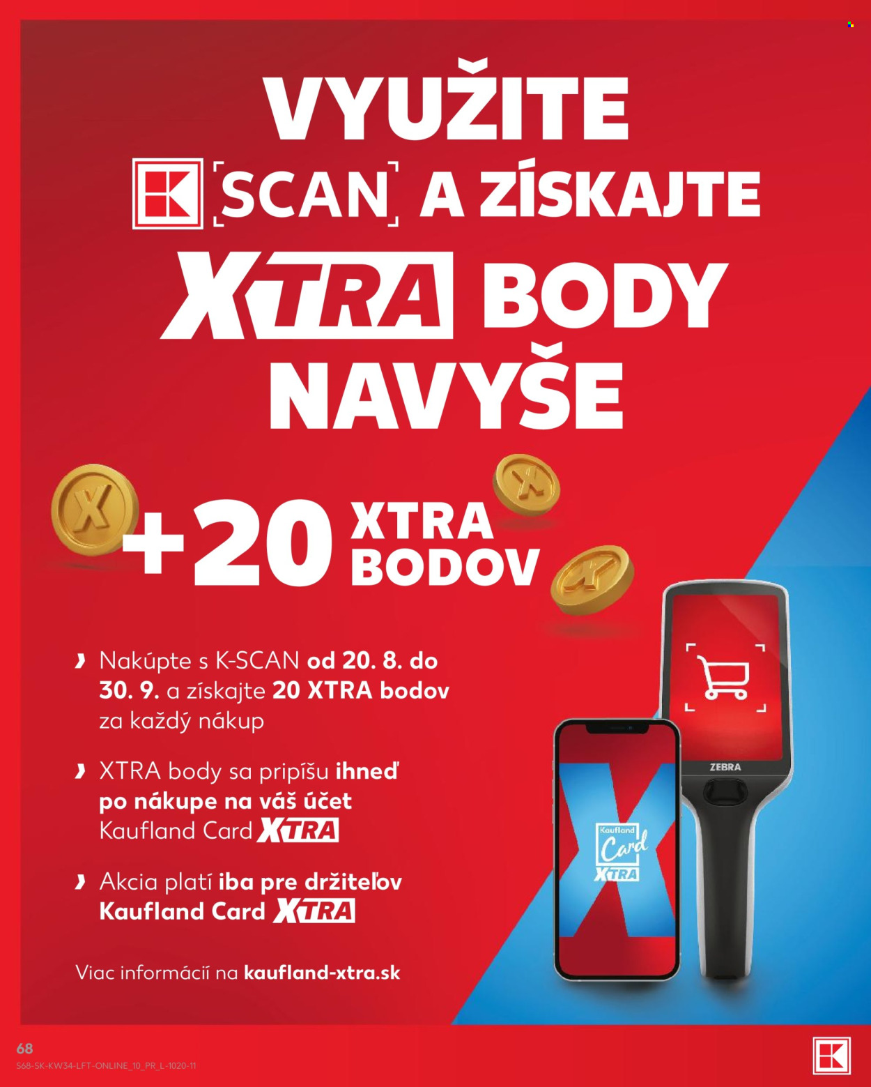 Leták Kaufland - 20.8.2026 - 26.8.2026. Strana 68