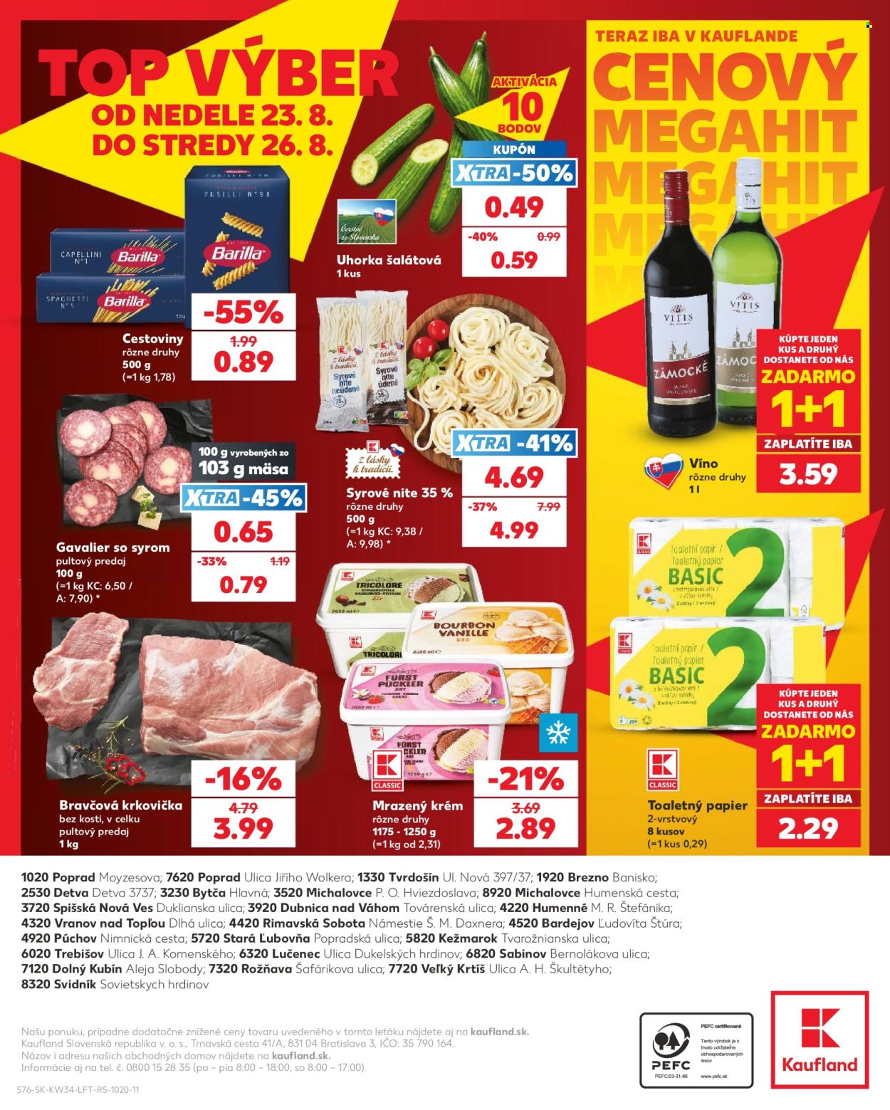 Leták Kaufland - 20.8.2026 - 26.8.2026. Strana 76
