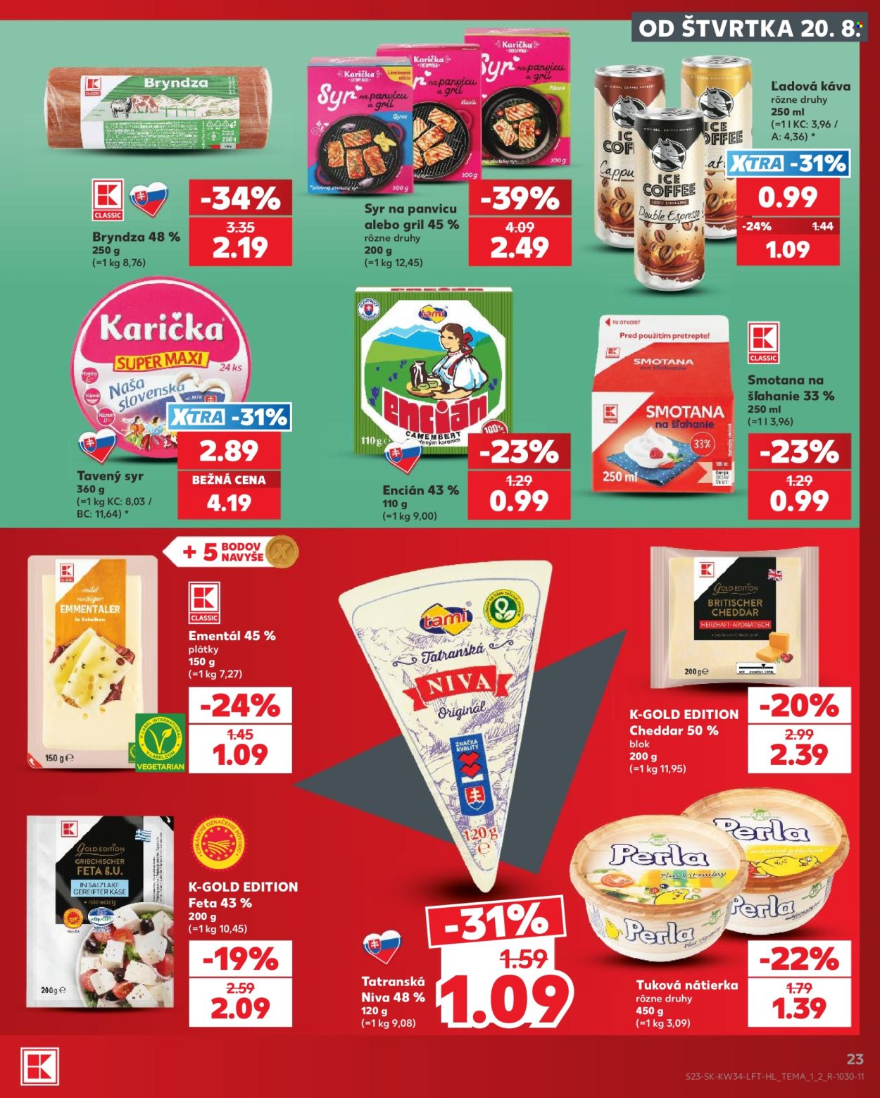 Leták Kaufland - 20.8.2026 - 26.8.2026. Strana 23
