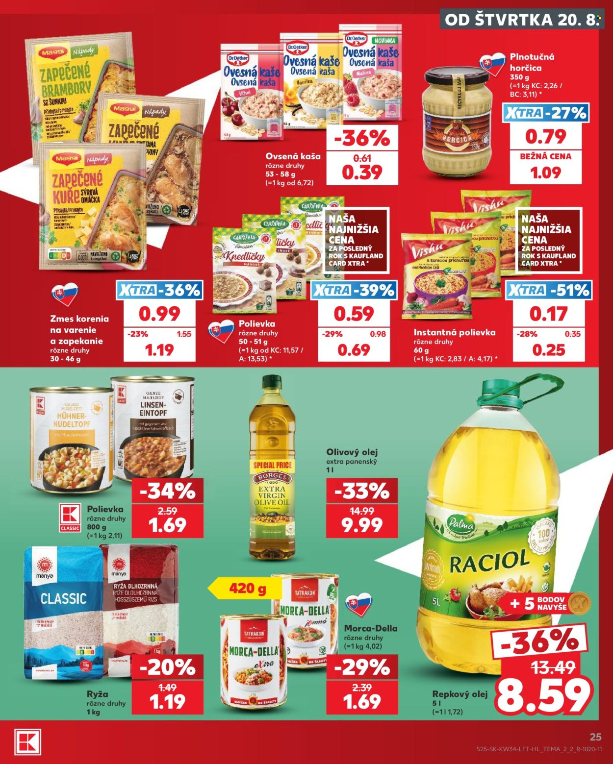 Leták Kaufland - 20.8.2026 - 26.8.2026. Strana 25