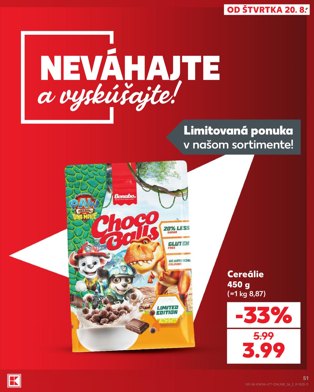 Leták Kaufland - 20.8.2026 - 26.8.2026. Strana 51
