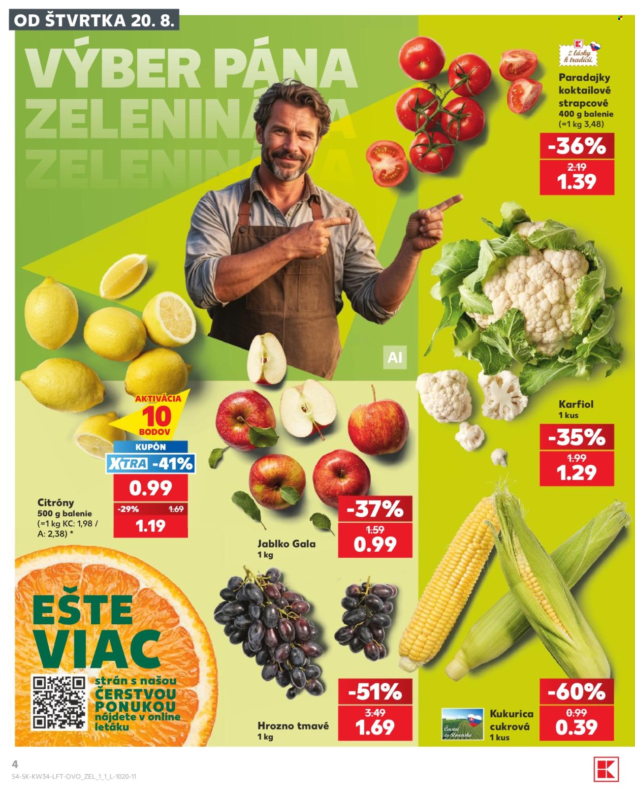 Leták Kaufland - 20.8.2026 - 26.8.2026. Strana 4