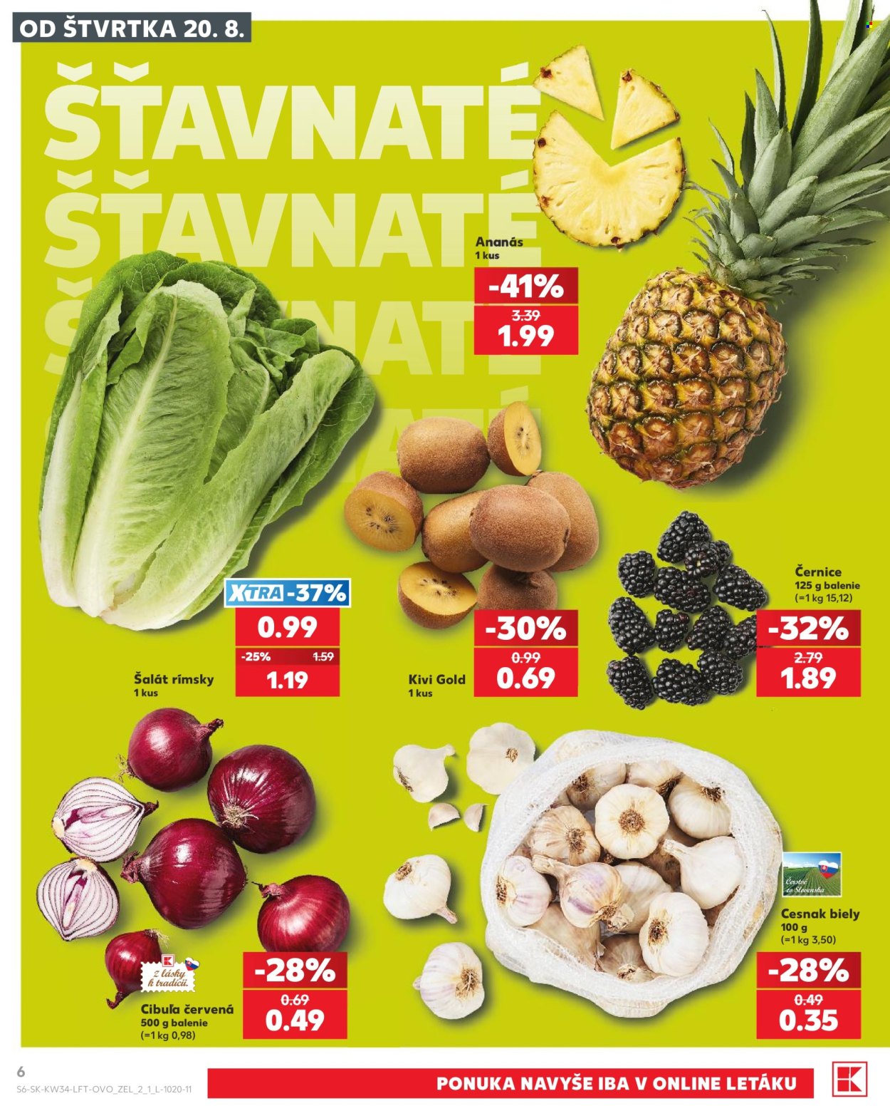 Leták Kaufland - 20.8.2026 - 26.8.2026. Strana 6