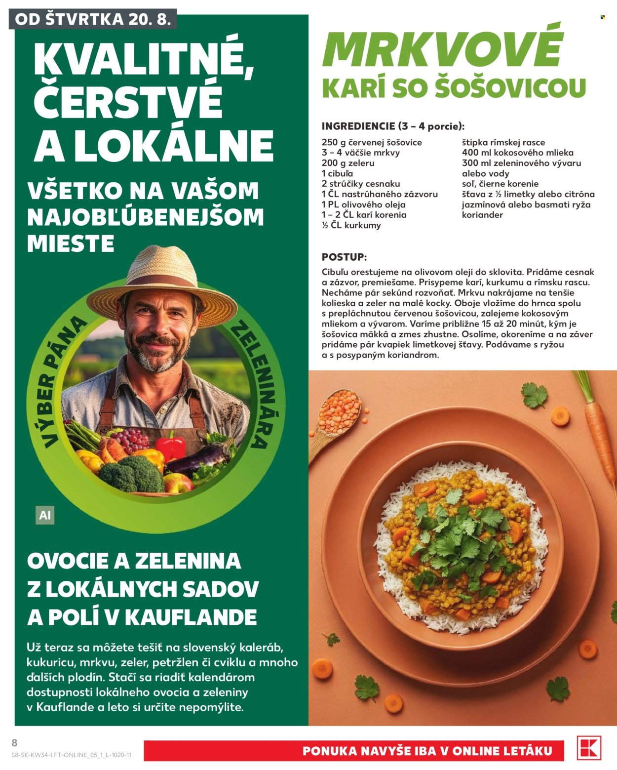 Leták Kaufland - 20.8.2026 - 26.8.2026. Strana 8