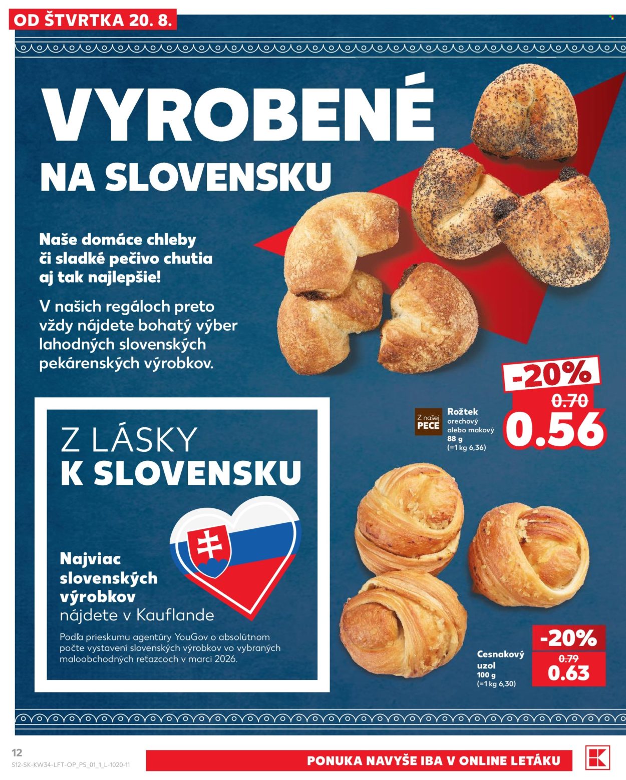 Leták Kaufland - 20.8.2026 - 26.8.2026. Strana 12