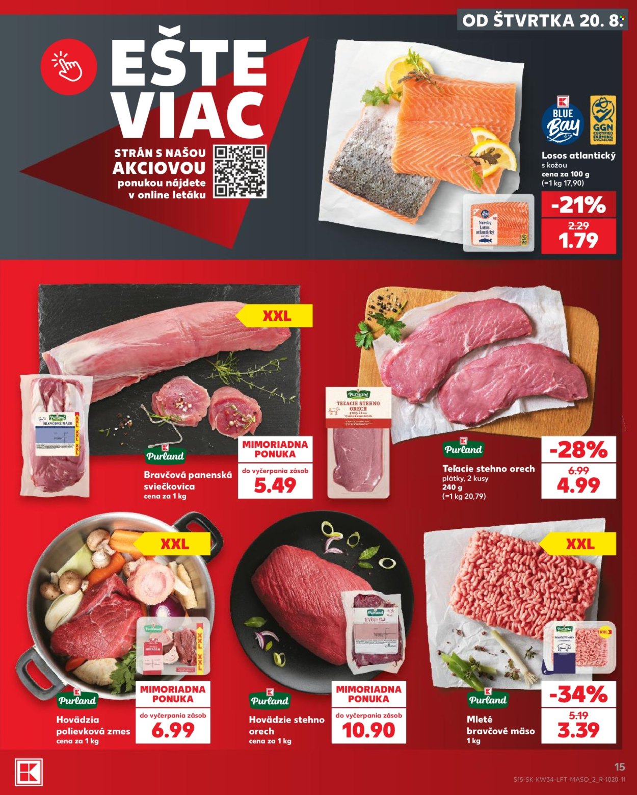 Leták Kaufland - 20.8.2026 - 26.8.2026. Strana 15
