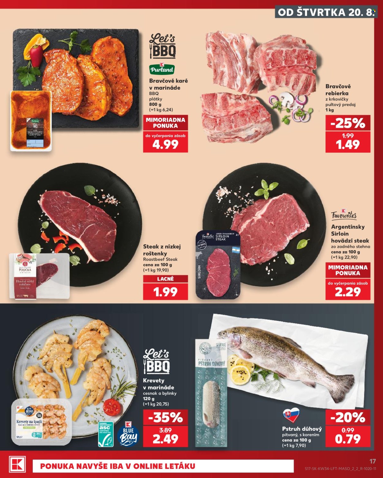 Leták Kaufland - 20.8.2026 - 26.8.2026. Strana 17