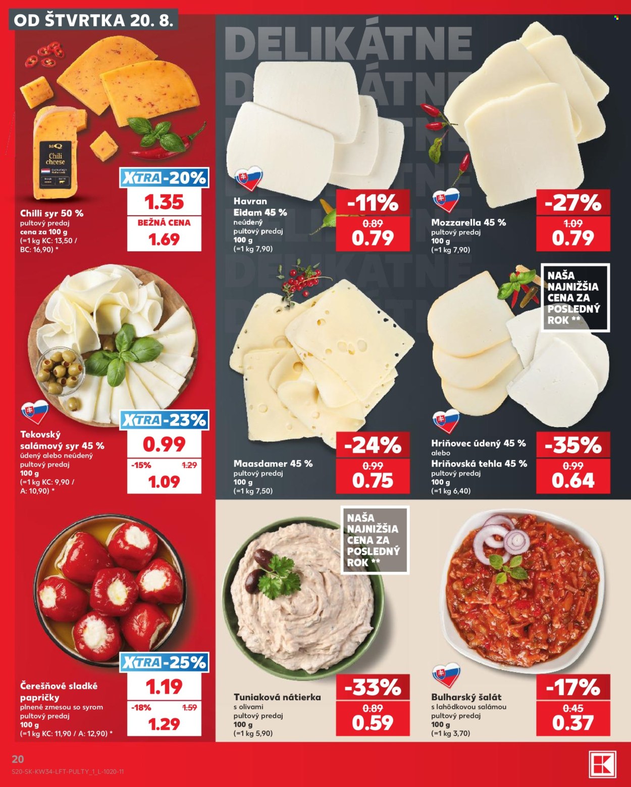 Leták Kaufland - 20.8.2026 - 26.8.2026. Strana 20