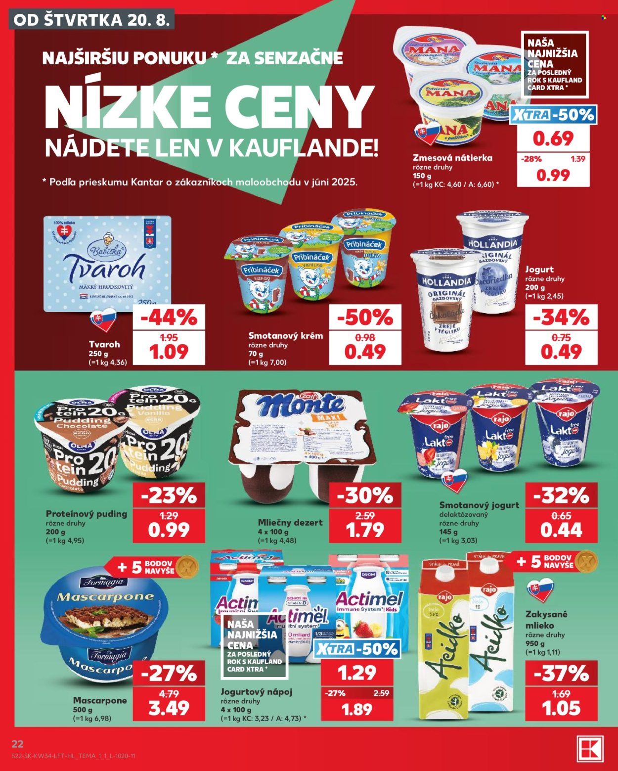 Leták Kaufland - 20.8.2026 - 26.8.2026. Strana 22