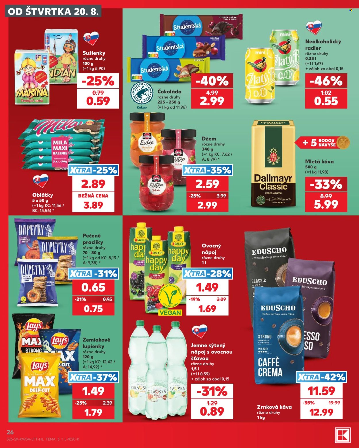 Leták Kaufland - 20.8.2026 - 26.8.2026. Strana 26