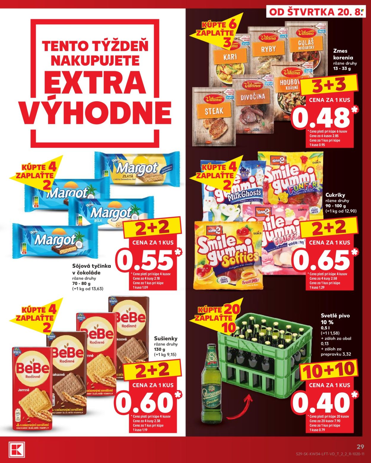Leták Kaufland - 20.8.2026 - 26.8.2026. Strana 29