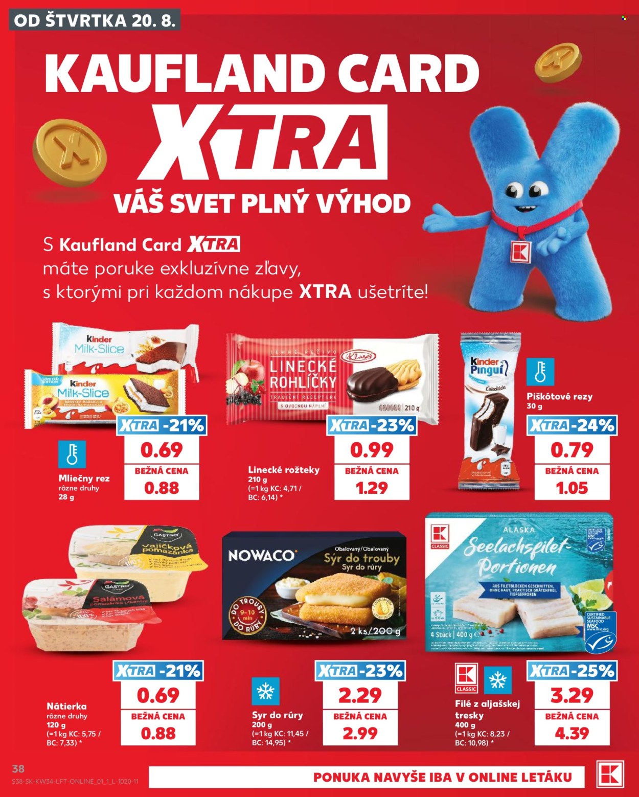 Leták Kaufland - 20.8.2026 - 26.8.2026. Strana 38