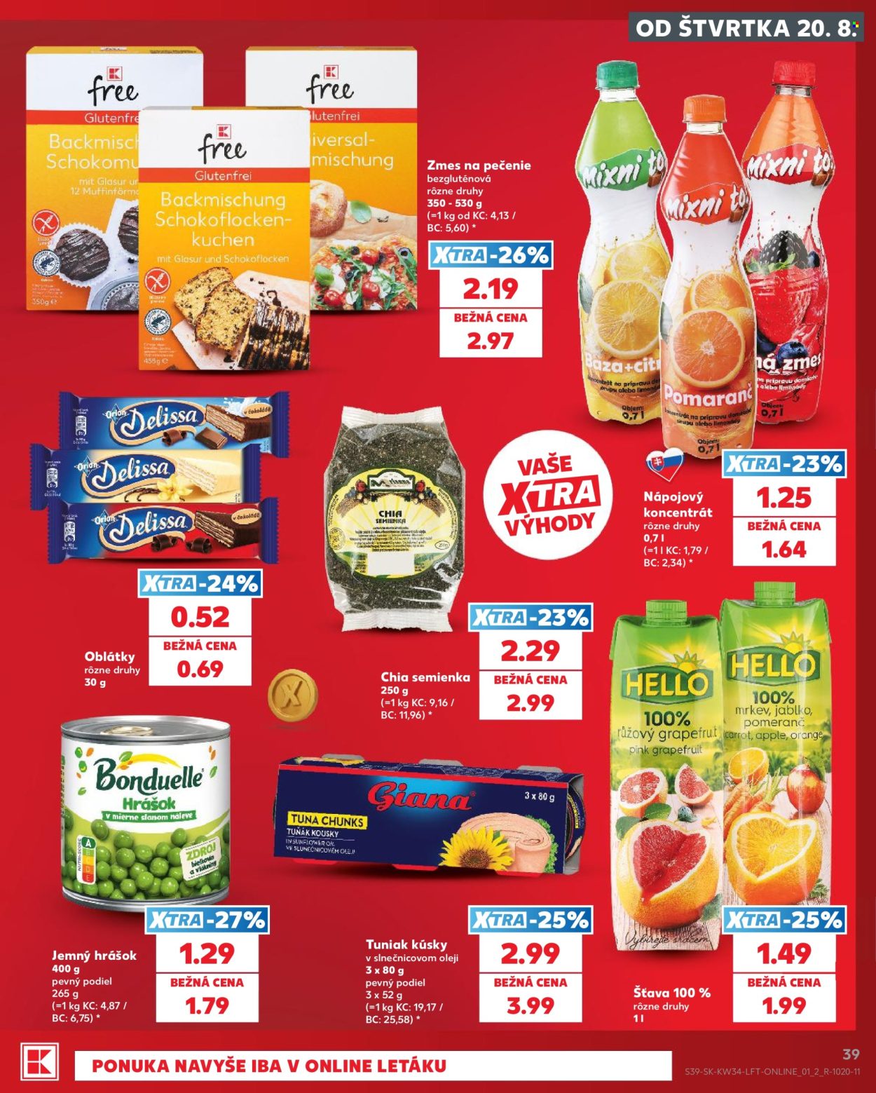 Leták Kaufland - 20.8.2026 - 26.8.2026. Strana 39
