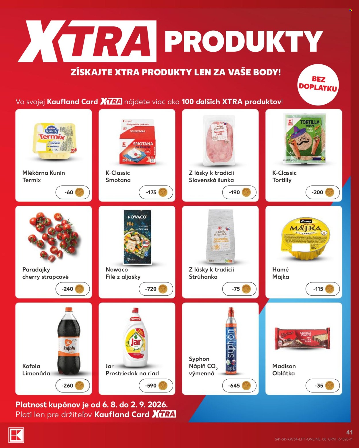 Leták Kaufland - 20.8.2026 - 26.8.2026. Strana 41