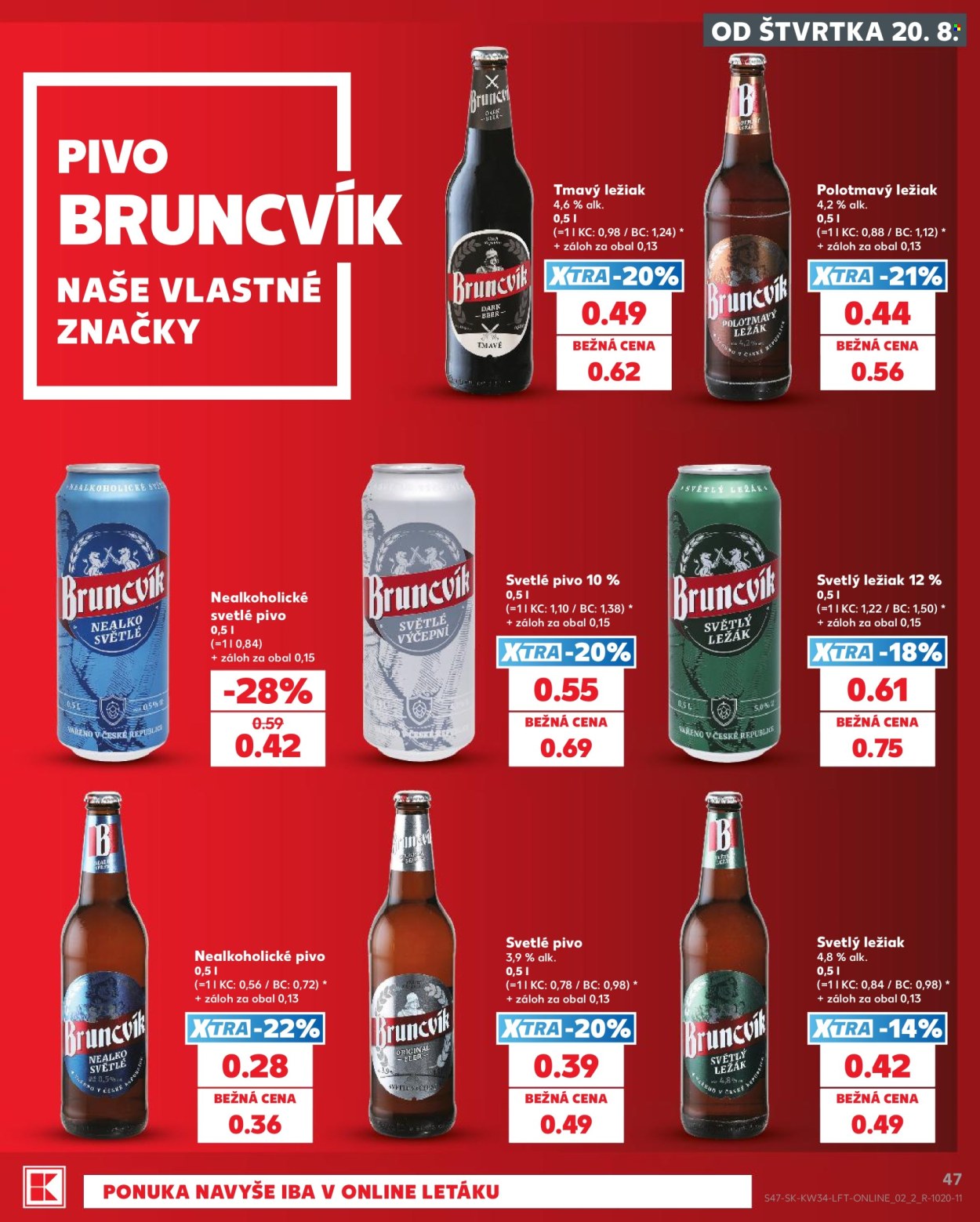 Leták Kaufland - 20.8.2026 - 26.8.2026. Strana 47