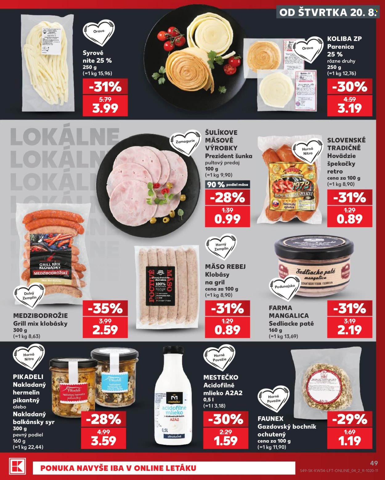 Leták Kaufland - 20.8.2026 - 26.8.2026. Strana 49