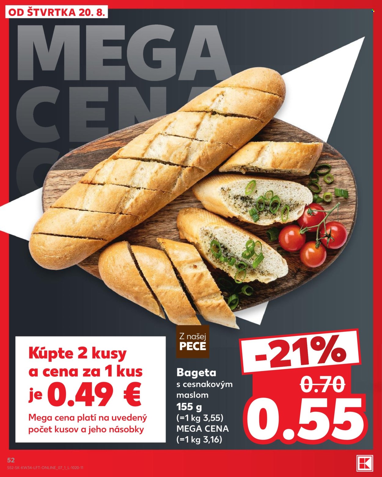 Leták Kaufland - 20.8.2026 - 26.8.2026. Strana 52