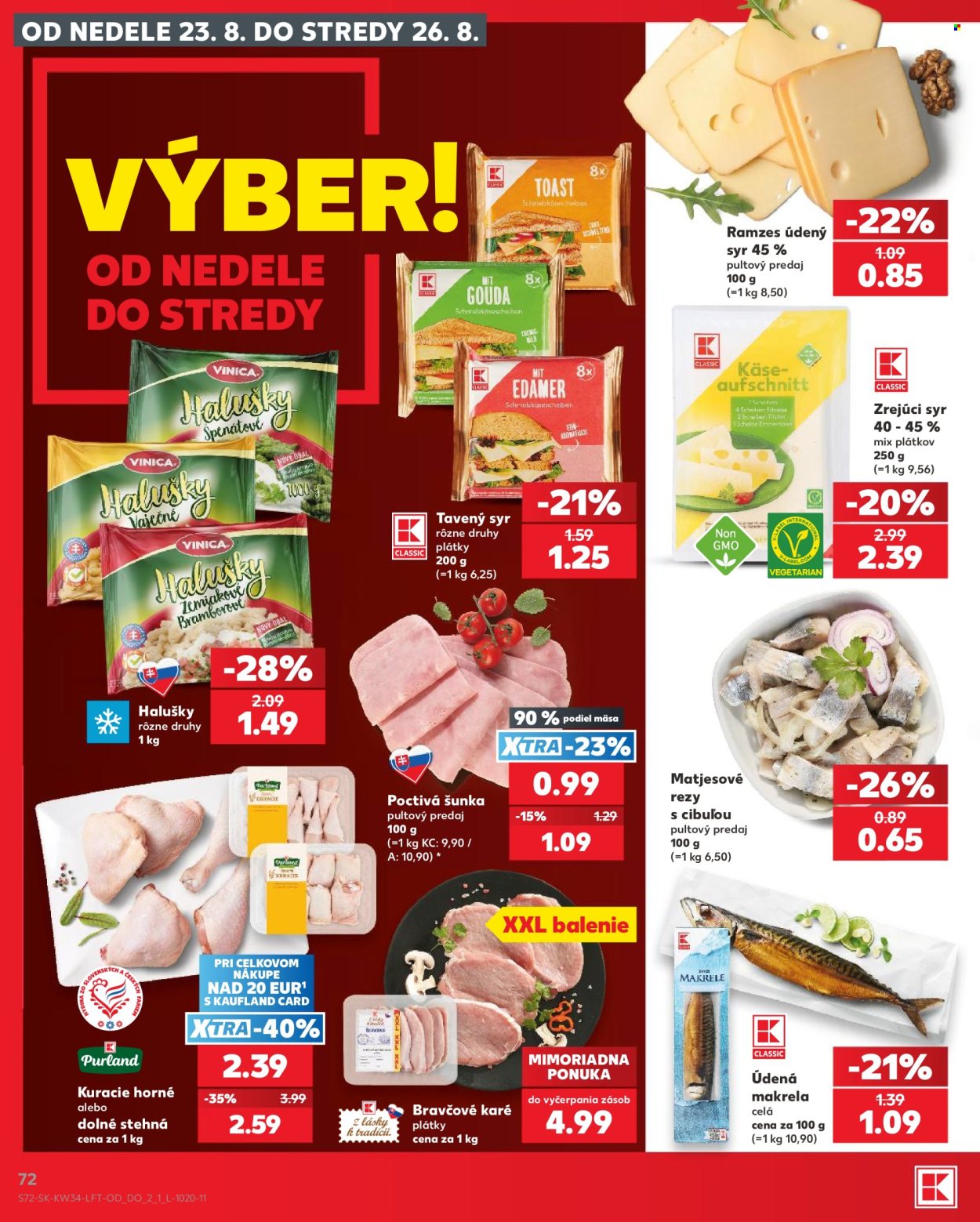 Leták Kaufland - 20.8.2026 - 26.8.2026. Strana 72