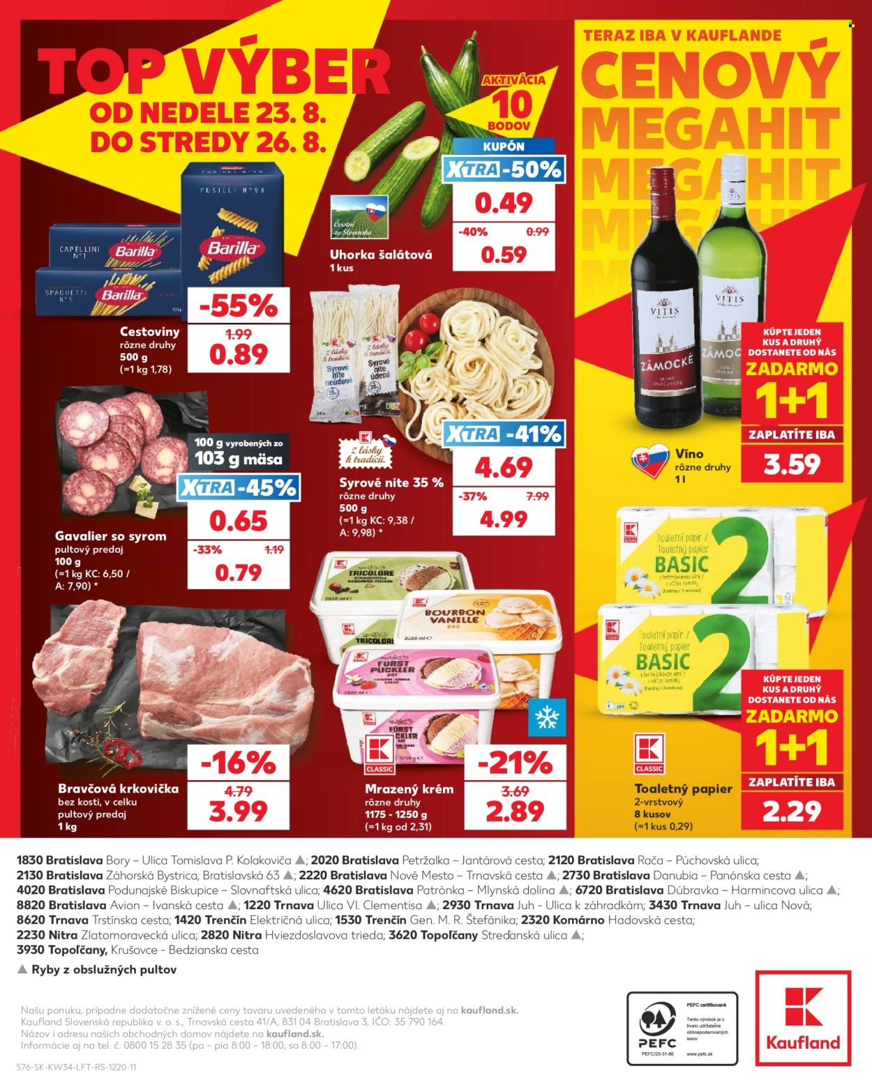 Leták Kaufland - 20.8.2026 - 26.8.2026. Strana 76
