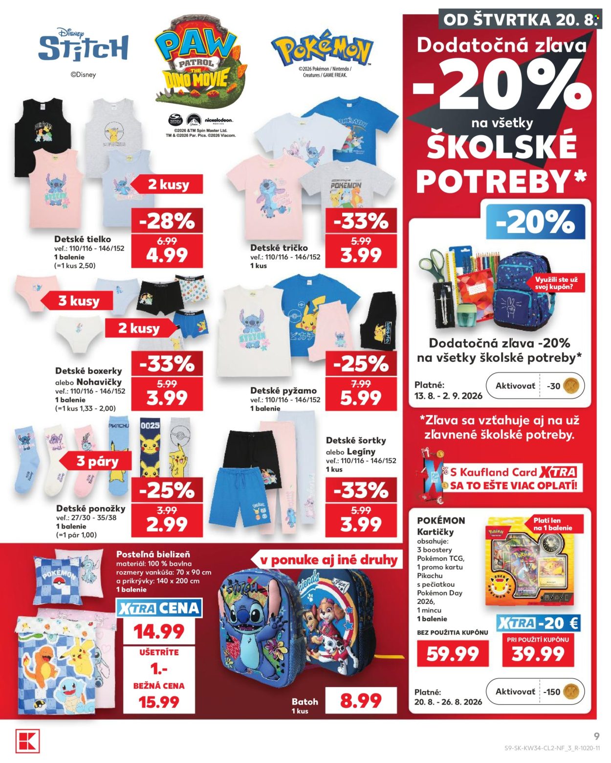 Leták Kaufland - 20.8.2026 - 26.8.2026. Strana 9