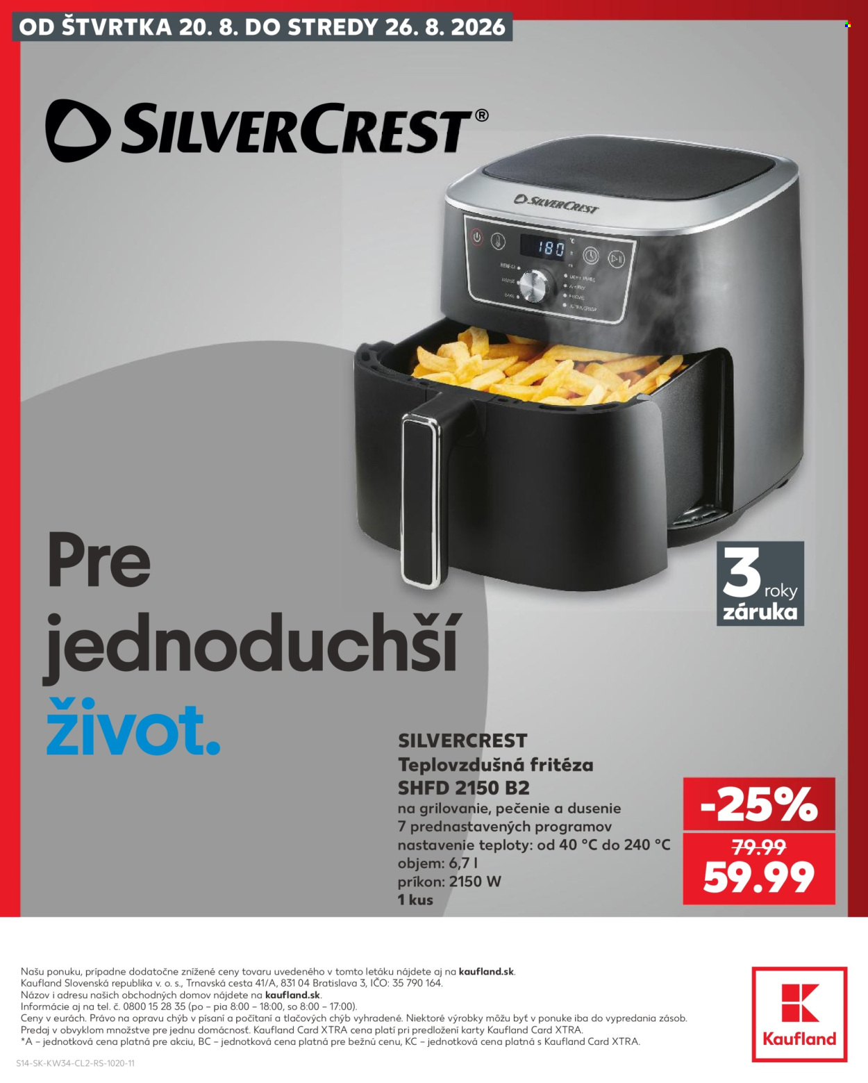 Leták Kaufland - 20.8.2026 - 26.8.2026. Strana 14