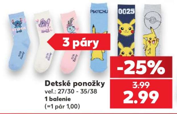 Detské ponožky