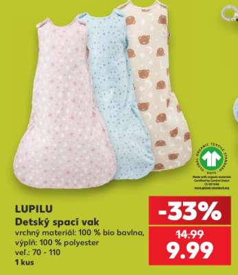 LUPILU Detský spací vak
