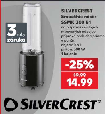 SILVERCREST Smoothie mixér SSMK 300 B1