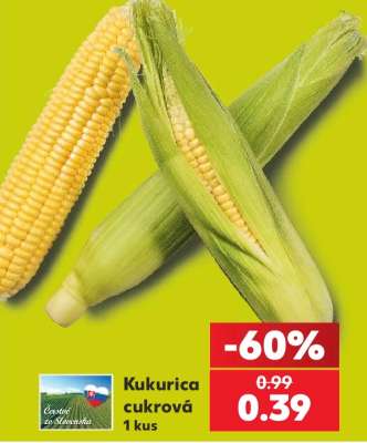 Kukurica cukrová 1 kus