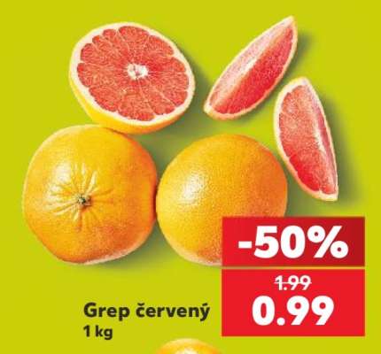 Grep červený