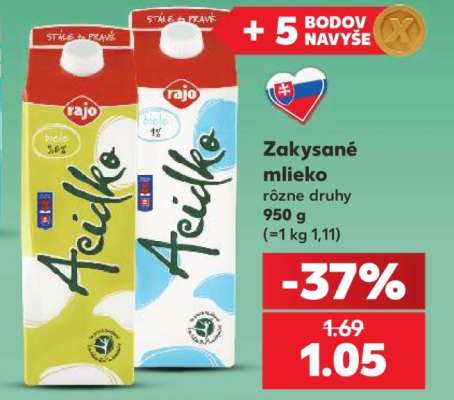 Zakysané mlieko
