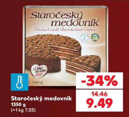 Staročeský medovník