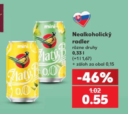 Nealkoholický radler
