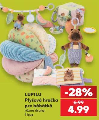 LUPILU Plyšová hračka pre bábätká