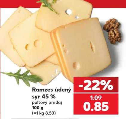Ramzes údený syr 45 %