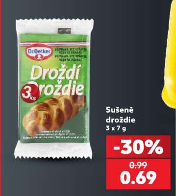 Sušené droždie 3 x 7 g
