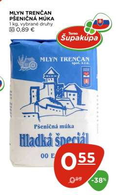 MLYN TRENČAN PŠENIČNÁ MÚKA