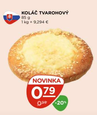 Koláč tvarohový