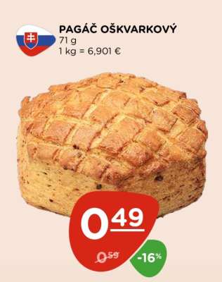 Pagáč oškvarkový