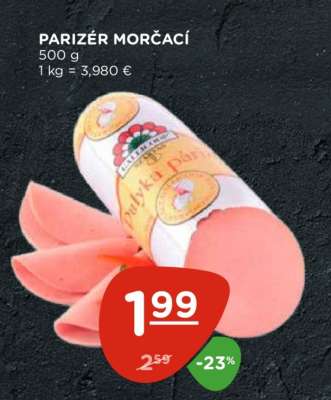 PARÍZER MORČACÍ