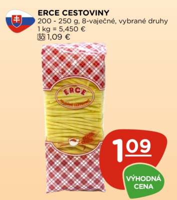 Erce cestoviny