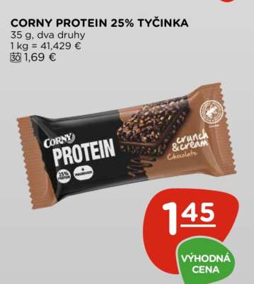 CORNY PROTEIN 25% TYČINKA