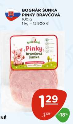 BOGNÁR ŠUNKA PINKY BRAVČOVÁ