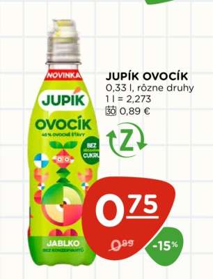 JUPIK Ovocík