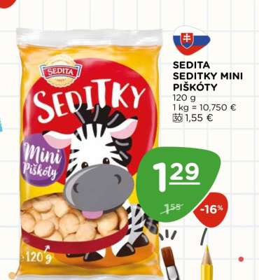 SEDITA SEDITKY MINI PIŠKOTY