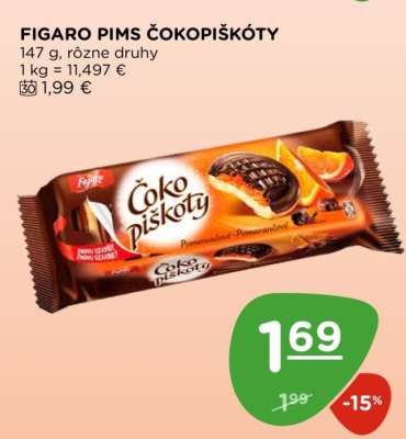FIGARO PIMS ČOKOPIŠKÓTY