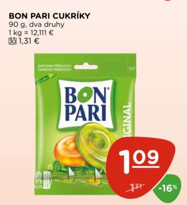 BON PARI CUKRÍKY