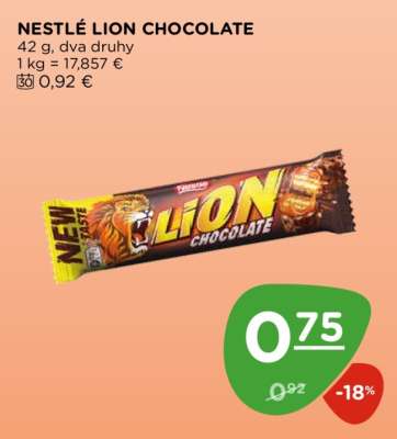 NESTLE LION CHOCOLATE